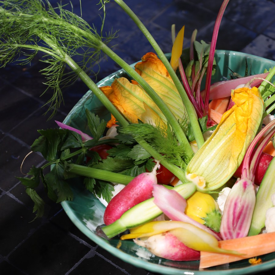 Panier de légumes de saison