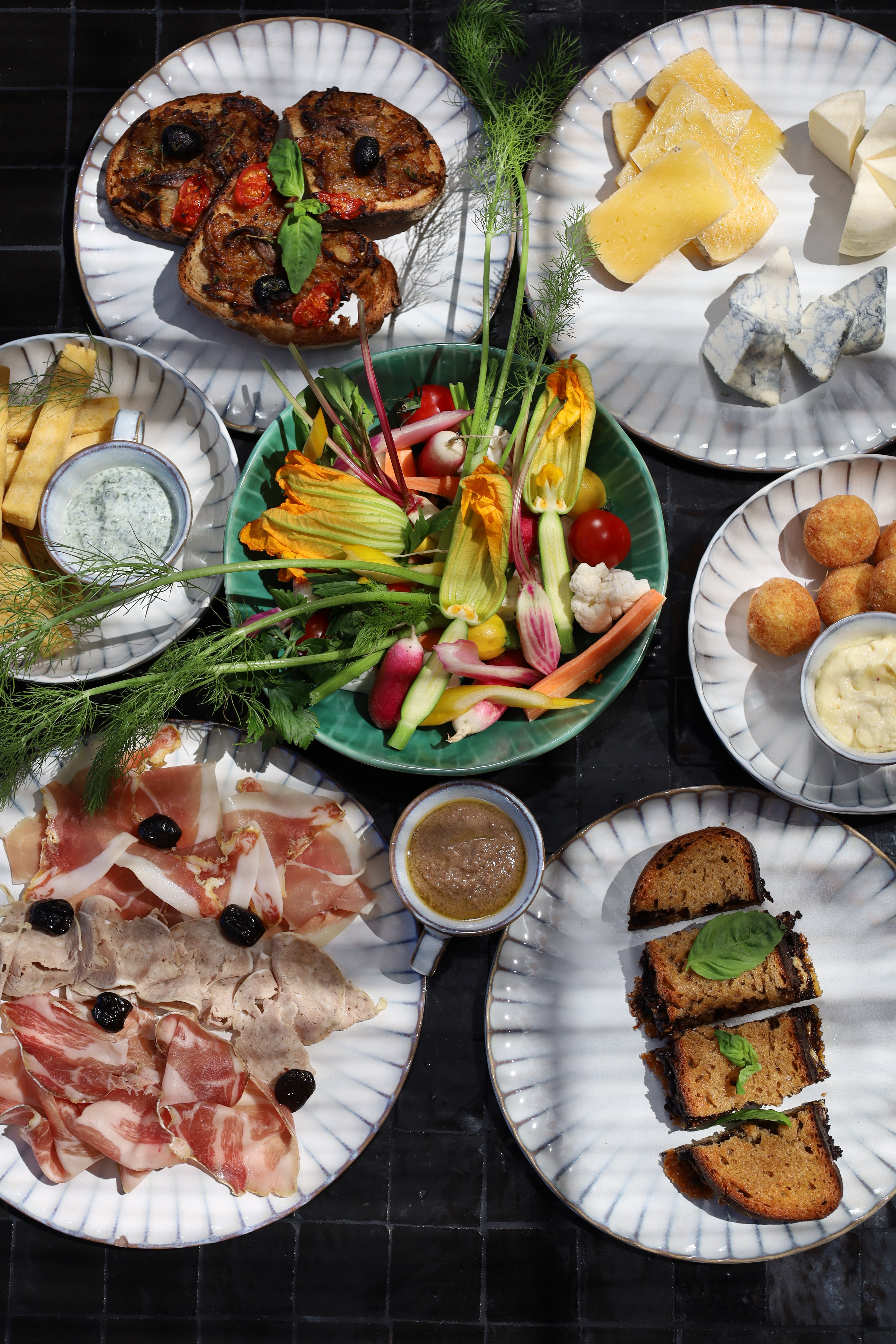 Assiettes à partager du Lounge Bar